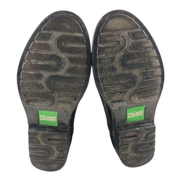 COUGAR WOMEN'S Black Rider Tall Waterproof Rubber Rain Boots US 6M - Picture 8 of 13